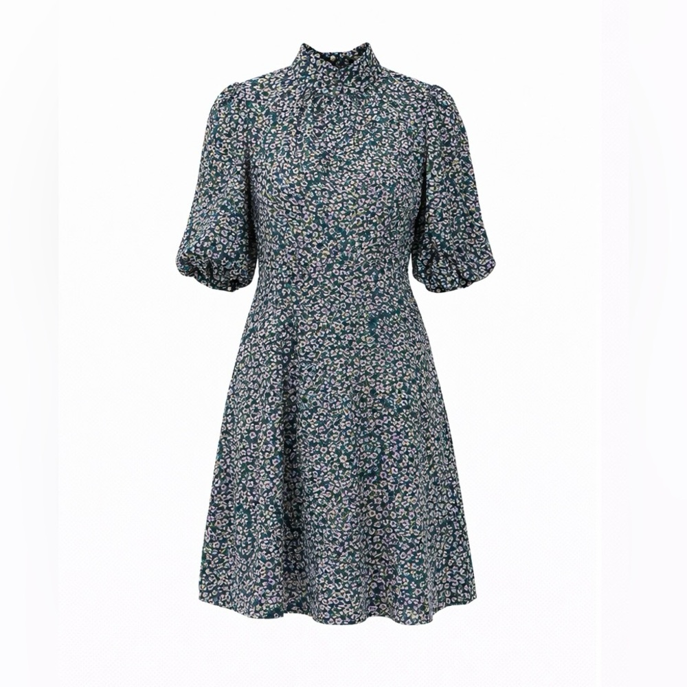 ♠️ NWOT! Kate Spade Floral Mini Dress - Picture 2 of 9